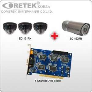 CCTV Package - 4CH DVR PCI Capture Card