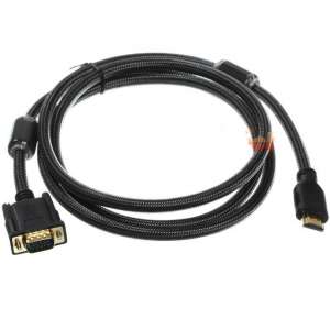 Cable: HDMI to VGA High Quality Cable Adapter